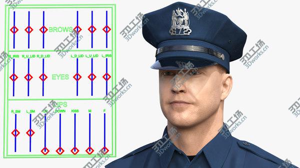 images/goods_img/20210312/3D NYPD Police Officer Fur Rigged/5.jpg